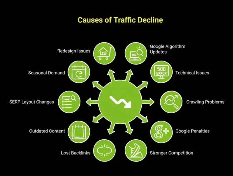 Infographic-showing-causes-of-traffic-decline